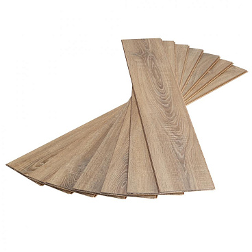 Ламинат 33 класс Egger Home дуб тосколано табак 1,74 кв.м 10 мм с фаской