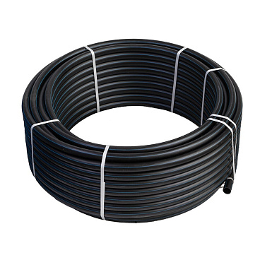 Труба ПНД ПЭ-100 для систем водоснабжения Технопласт d32 SDR17 черная (100 м)