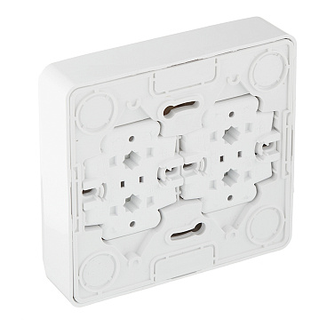 Розетка Systeme Electric Этюд накладная белая (PA16-205B)