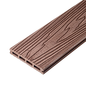Доска террасная Greenwerk 21х135х3000 мм ДПК красное дерево (2 шт.)