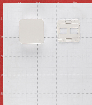 Выключатель Systeme Electric Blanca одноклавишный накладной белый (BLNVA101011)