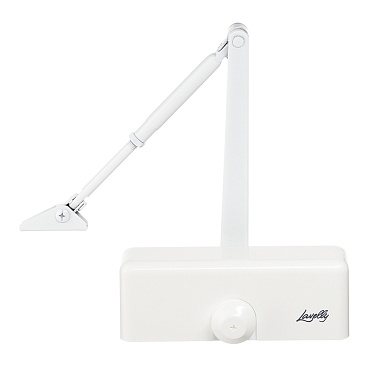 Доводчик дверной Lavelly (25-45 кг) белый