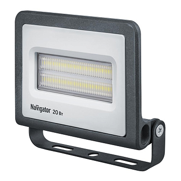Прожектор светодиодный Navigator ДО-20 4000К 20 Вт IP65 черный