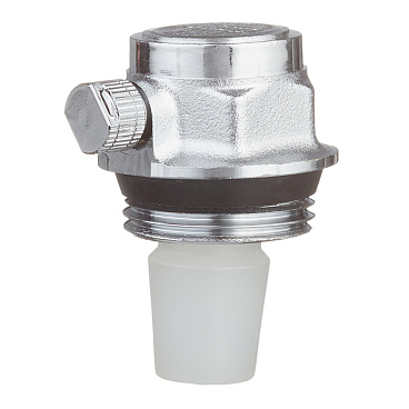 Воздухоотводчик левый Valtec 1 НР(ш) для радиатора автоматический (VT.501.S.06)