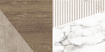 Саваж Плитка настенная коричневый узор 34079 25х50