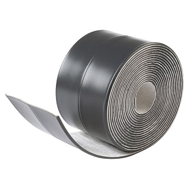 Лента бордюрная для ванны самоклеящаяся 60х3350 графит Аккурат