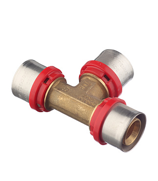 Тройник Tiemme 26(пресс) х 26(пресс) х 26(пресс)