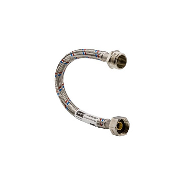 Подводка гибкая для воды VRT 1/2 ВР(г) х 1/2 НР(ш) 200 см (521385)