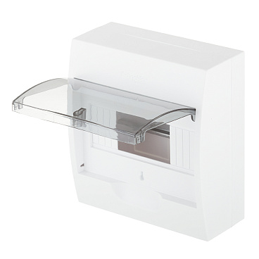 Щит распределительный навесной Systeme Electric City9 пластиковый IP40 200х184х94 мм 8 модулей прозрачная дверь