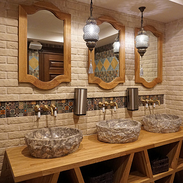 Искусственный камень White Hills Альтен Брик бежевый (38 шт.=0,59 кв.м)