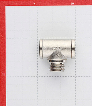 Тройник Valtec 1/2 ВР(г) х 1/2 НР(ш) х 1/2 ВР(г) латунный (VTr.132.N.0004)