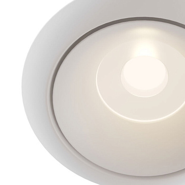 Светильник встраиваемый GU10 белый 50 Вт IP20 Maytoni Yin ДВО (DL030-2-01W)