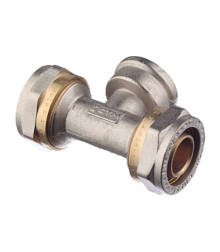 Тройник 26 обж(ц) х 3/4 ВР(г) х 26 обж(ц)