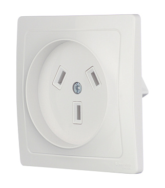 Розетка силовая для электроплит Blanca скрытая установка с заземлением 2Р+N 32 А 250 В IP20