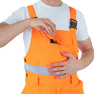 Костюм мужской сигнальный ГК Спецобъединение Брайт 56-58 рост 182-188 см оранжевый