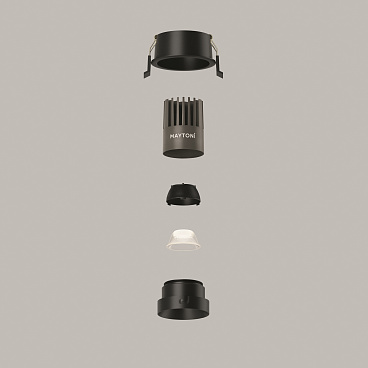 Встраиваемый светильник Technical DL115-10W-4K-B