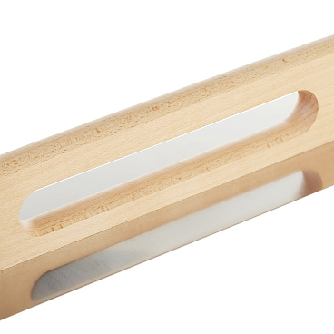 Гладилка плоская Wenzo 580х130 мм для клея и штукатурки с деревянной ручкой