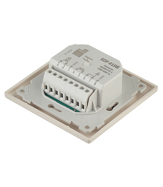 Терморегулятор электронный сенсорный для теплого пола Spyheat SDF-419В бежевый