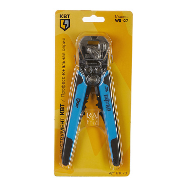Инструмент электротехнический КВТ WS-07 для снятия изоляции (61670)