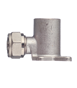 Водорозетка Tiemme двухплоскостная 16 обж(ц) х 1/2 ВР(г) (1600063)