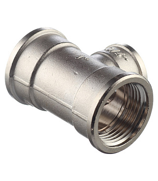 Тройник переходной Stout 1 ВР(г) х 3/4 ВР(г) х 1 ВР(г) латунный (SFT-0022-001341)