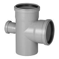 Крестовина Ostendorf HTDA d110х110х50 мм 87° пластиковая для внутренней канализации (115680)