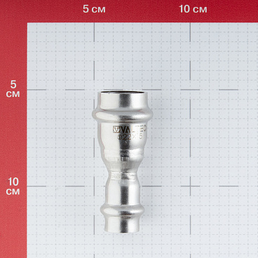 Муфта VALTEC (VTi.903.I.002215) 22 х 15 мм нержавеющая сталь