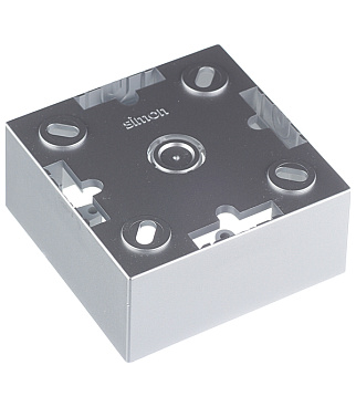 Коробка монтажная Simon 15 накладная алюминий (1590751-033)