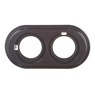 Рамка Bironi Лизетта двухместная коричневая ретро (BF1-620-22)