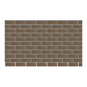 Панель фасадная гибкая Docke Standard Brick 1000х250 мм бежевая 2,5 кв.м