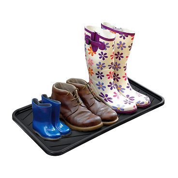 Лоток для обуви Vortex полипропилен 63,5х35,4 см черный