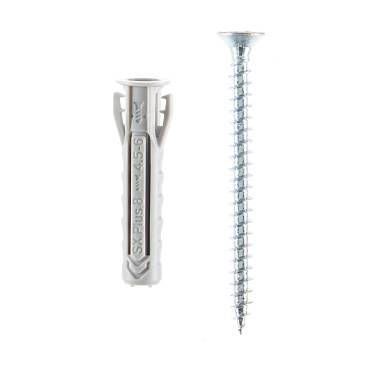 Дюбель распорный Fischer SX PLUS 8x40 мм нейлон с шурупом (10 шт.)