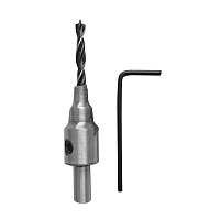 Сверло по дереву Vira 4,2х75 мм конфирмат для мебельной стяжки 6х50 мм с зенкером (552480)