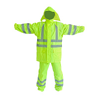 Костюм влагозащитный унисекс полиэстер с ПВХ покрытием КМ (one size) рост 180-186 см желтый