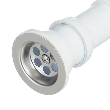 Сифон для раковины и мойки Wirquin Pro 1 1/2х40 мм с выпуском d70 мм с соединением 40/50 мм (30717985)