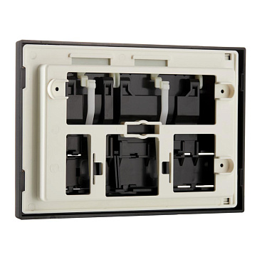 Клавиша смыва для инсталляций Corsa Deco TX черная матовая (FBTXB)