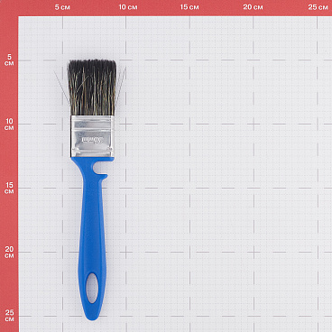 Кисть плоская смешанная щетина пластиковая ручка Wenzo Pro 35х10 мм для красок на водной основе