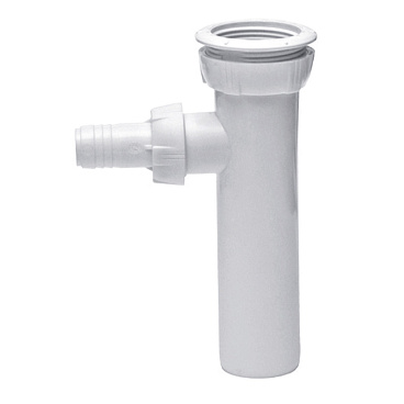 Сифон для бытовой техники Wirquin 1 1/2х40 мм с отводом (30717952)