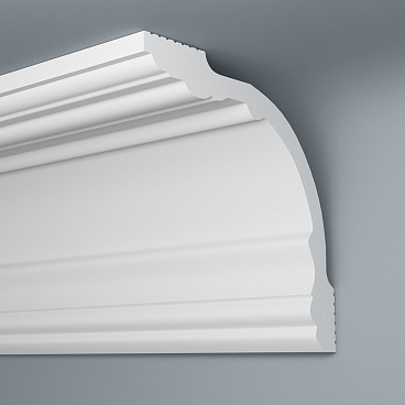 Плинтус потолочный из пенополистирола 140х140х2000 мм Плинтэкс Q 140/140