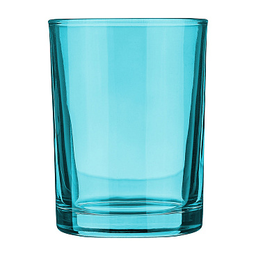 Стакан для ванной Moroshka Bright Colors настольный стекло бирюзовый (917-312-02)
