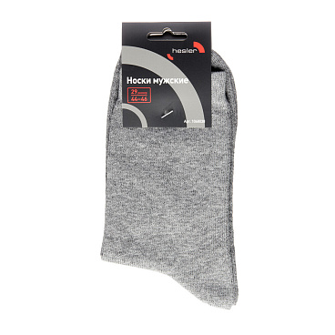 Носки мужские Hesler кардная пряжа 44-46 серые