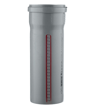 Труба канализационная Ostendorf HTEM d110x250 мм пластиковая для внутренней канализации (115010)