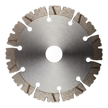 Диск алмазный по бетону Kronger Bullet 125х22,2х2,3 мм сегментный сухой рез (B200125B)