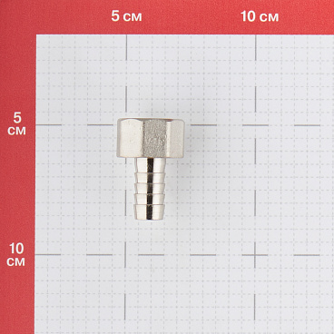 Штуцер Valtec для присоединения шланга 1/2 ВР(г) х 12 мм латунный (VTr.654.N.0412)