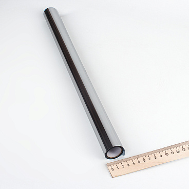 Пленка статическая декоративная для окон серая 0,45х1,5 м Room Decor