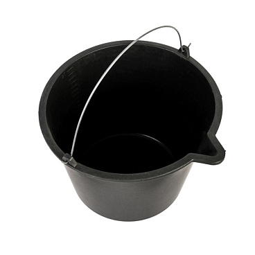 Ведро строительное пластиковое с носиком 20 л Эконом