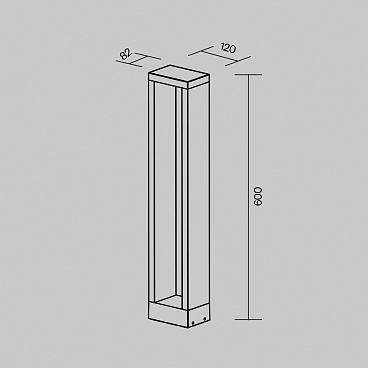 Ландшафтный светильник Outdoor O462FL-L10GF3K