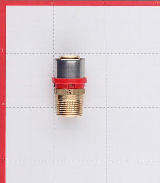 Соединитель прямой Tiemme 26(пресс) х 3/4 НР(ш)