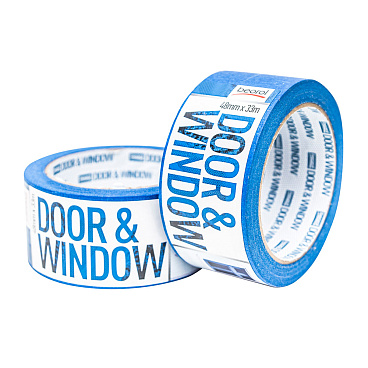 Лента малярная Beorol для защиты дверей и окон синяя 48 мм 33 м (DK48PT/DK4833PT)