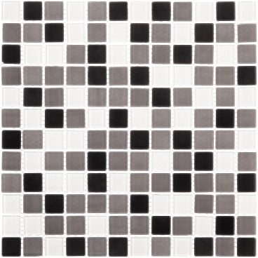 Мозаика Mir Mosaic Natural Color palette микс стеклянная 320х320х4 мм глянцевая